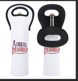 Chill in Style: Corked Treasures' Neoprene Koozie